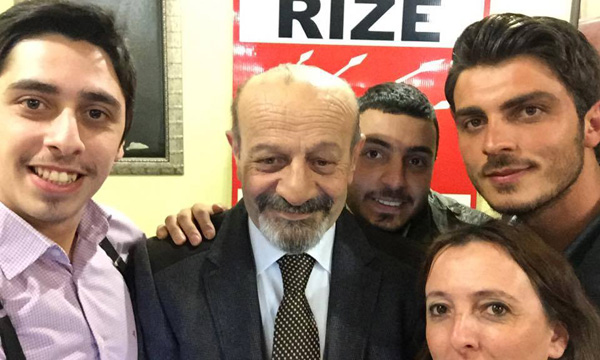 Rize CHP de yas!