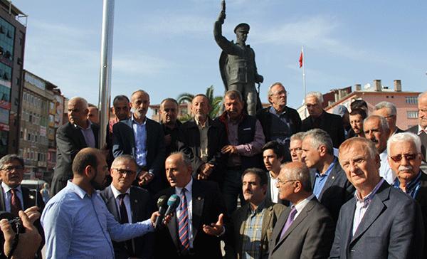 CHPden Atatürk an?t? tepkisi