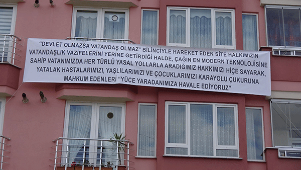 Beddualı pankart