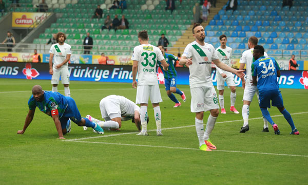 Rize , Bursa`ya patladı