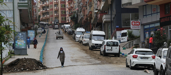 Ziraat yokuşu yapılandırılıyor