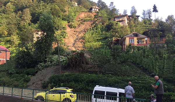 Rize Büyük tehlike atlattı