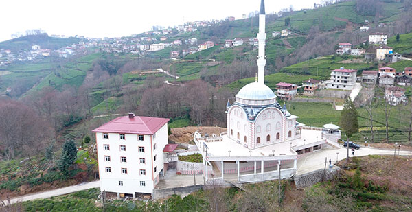 Araziye göre cami ve kuran kursu