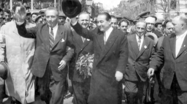 ADNAN MENDERES’İN RİZE ZİYARETLERİ