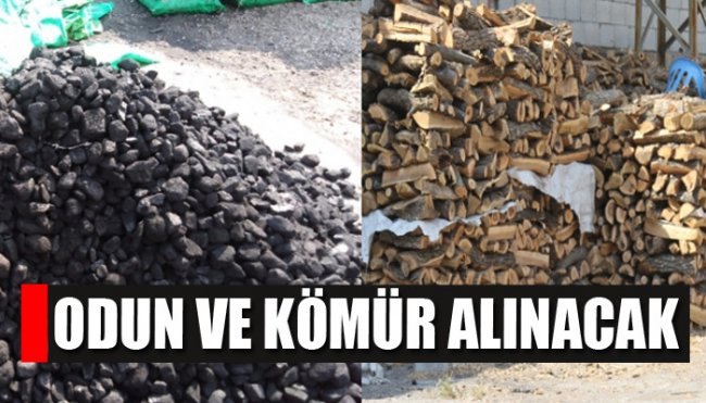 Odun ve kömür alımı