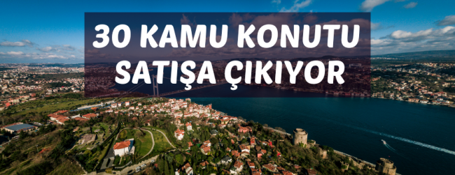 İstanbul'da kamu konutu satışı