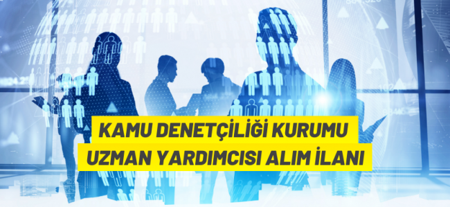 Kamu Denetçiliği Uzman Yardımcısı alım ilanı