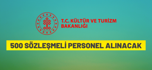 500 sözleşmeli personel alınacak