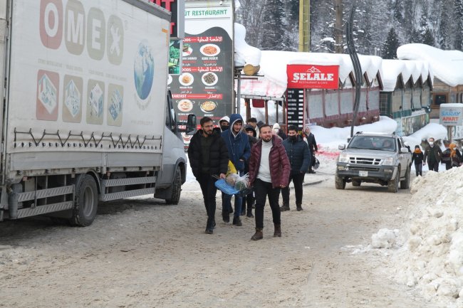 14. Ayder Kar Festivali renkli görüntülerle başladı