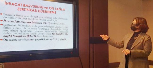 Tarım müdürlüğünde hizmet içi eğitim