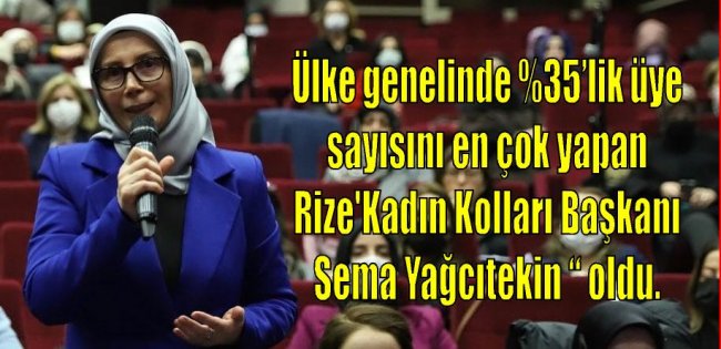 Yağcıtekin Ülke genelinde Birinci sırada