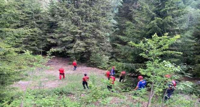 FOTOĞRAF ÇEKERKEN DEREYE DÜŞTÜ