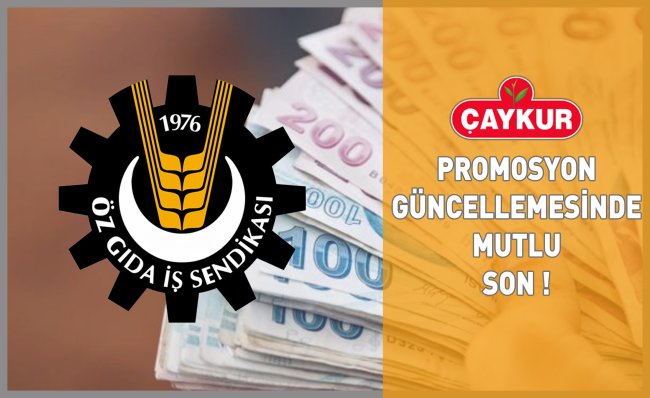 Çaykur çalışanları mutlu