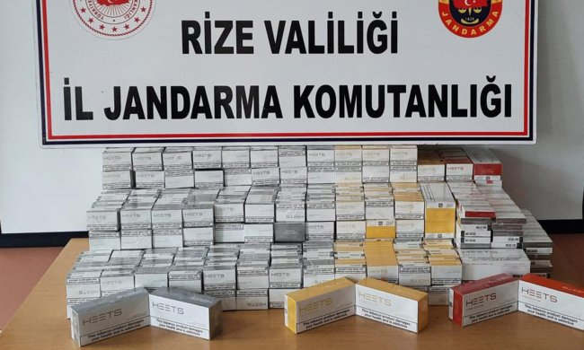 Jandarmadan Kaçak İçki ve Sigara' operasyonu