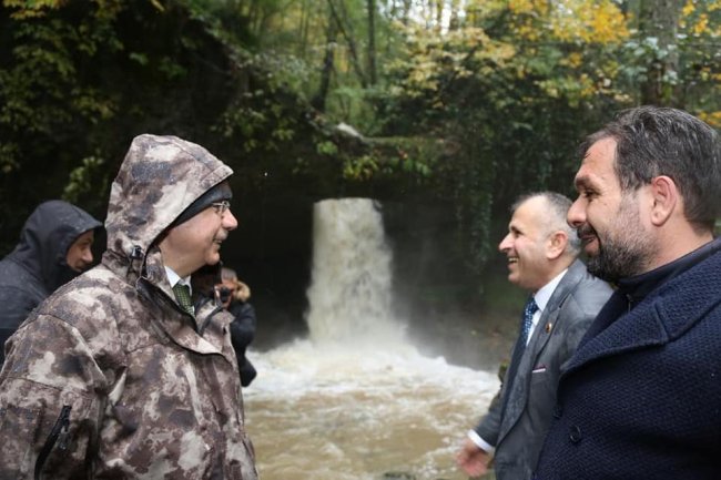 Murgul şelalesi turizme hazırlanıyor