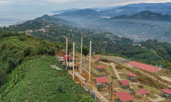 RİZE BELEDİYESİ KUŞ GÖZLEM EVİ YAPIYOR