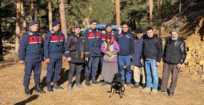 Engelli kadın bir gün sonra bulundu