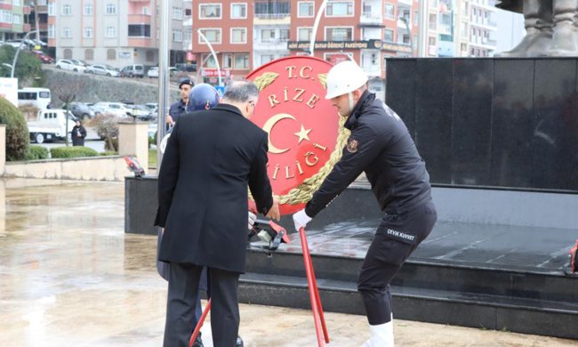 Rize'nin Kurtuluşunun 105. Yıldönümü Kutlandı