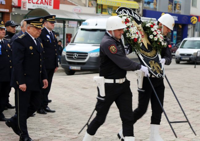 TÜRK POLİS TEŞKİLATININ 178. KURULUŞ YIL DÖNÜMÜ TÖRENLE KUTLADI