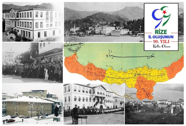 RİZE'NİN İL OLUŞUNUN 99. YILI ANISINA