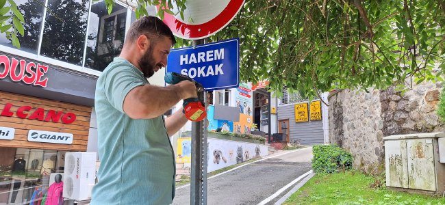 BELEDİYE SOKAK İSİMLERİNİ YENİLİYOR