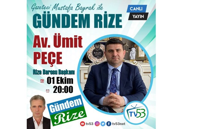 BARO BAŞKANI İLE BU AKŞAM TV53 DE