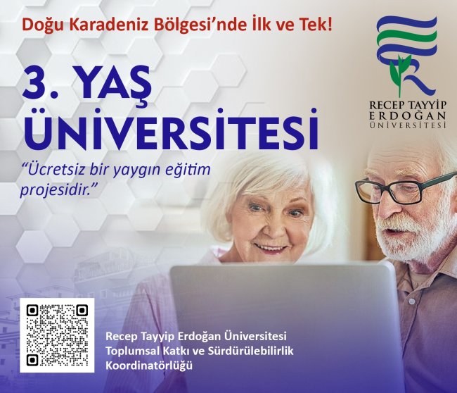 RTEÜ DEN 3 YAŞ BAŞVURUSU