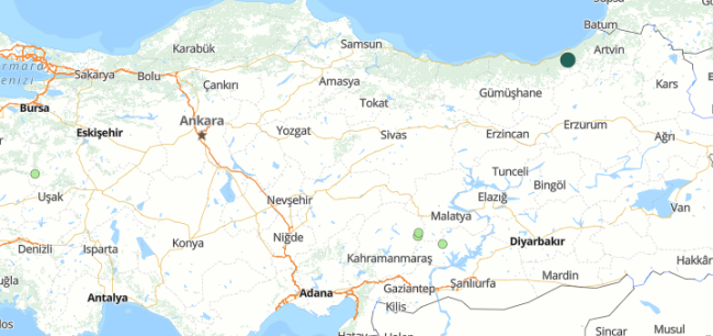 RİZE’DE DEPREM