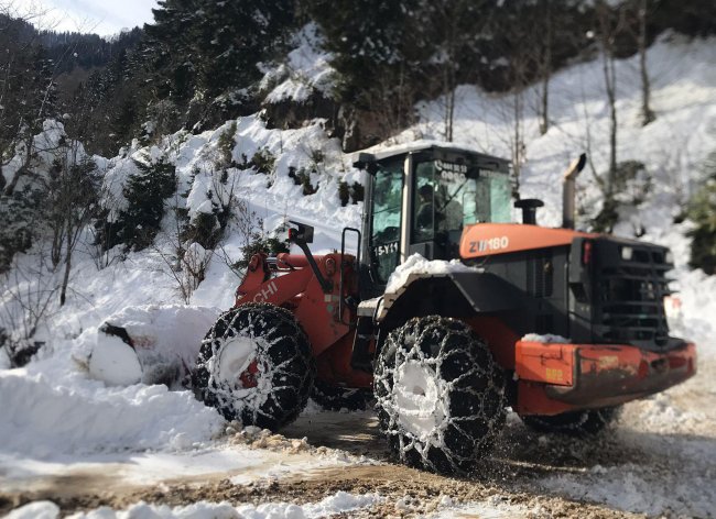 RİZE’DE KAPALI KÖY YOLU SAYISI 12 YE DÜŞTÜ