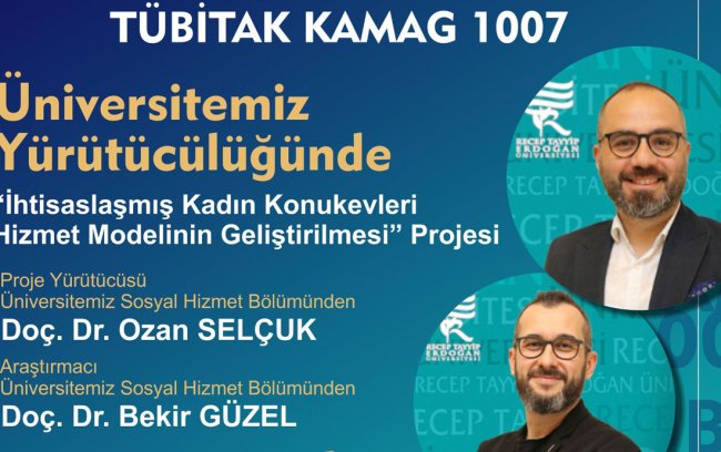 RTEÜ TUBİTAK DAN DESTEKLENDİ