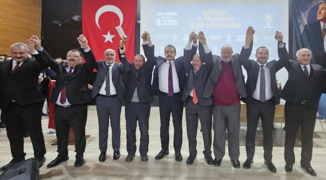 AK Parti İlçe Kongresi Gerçekleşti Yeni Başkan Av. Uğur Kaya oldu